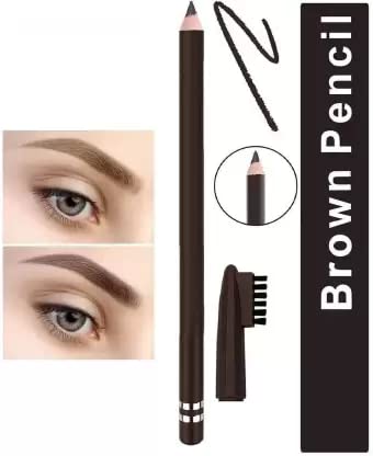 Professional Waterproof Brown Eyebrow Pencil - Long Lasting, Smudge Proof for Natural Looking Brows | Perfect for Daily Makeup, Gym & Outdoor Activities