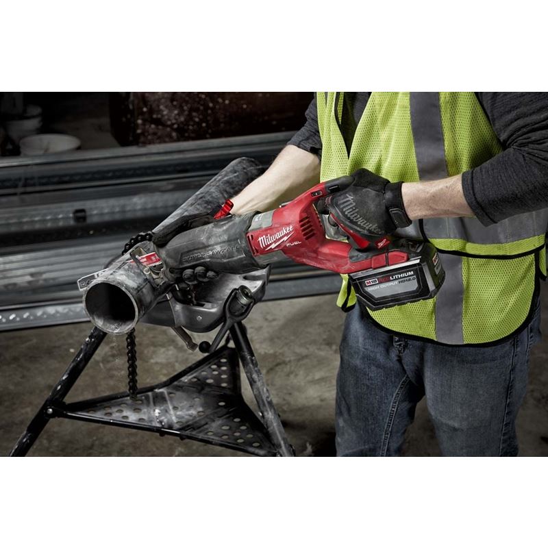 M18 FUEL 18V Brushless Cordless Reciprocating Saw (Tool Only) - Powerful Cutting Tool for Demolition, Metal Cutting, and Woodworking Projects