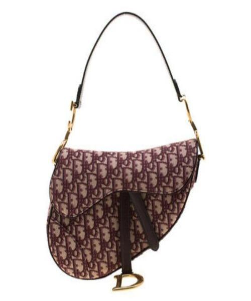 Mini Dior Burgundy Oblique Saddle Bag - Luxury Crossbody Purse for Women | Perfect for Date Night, Parties & Everyday Use
