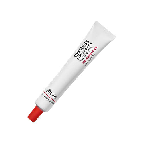ATO99 Cypress Deep Moisture Facial Cream 50ml - Hydrating & Nourishing Anti-Aging Face Moisturizer for Dry & Sensitive Skin | Day & Night Use for Glowing Complexion