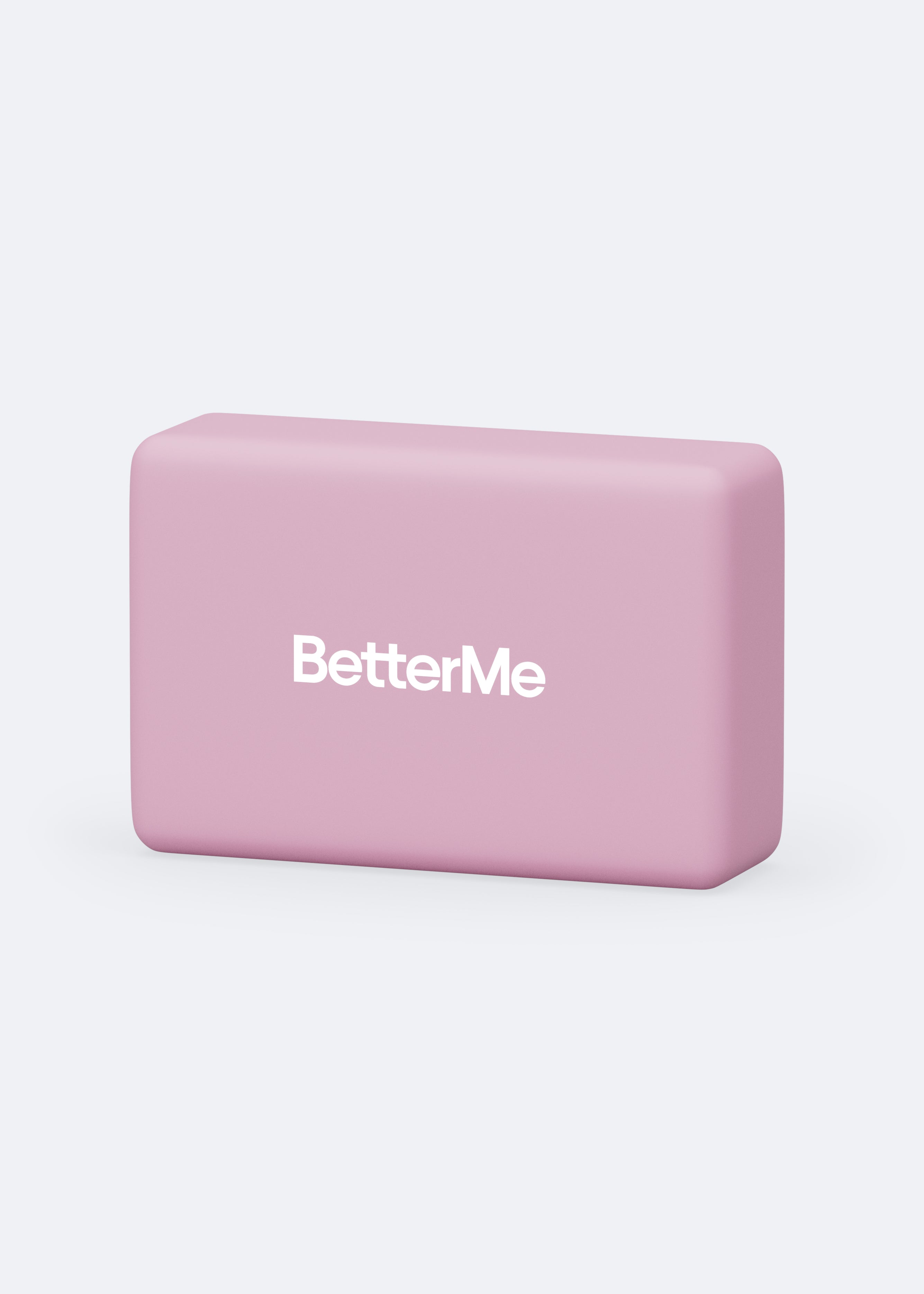 Premium Soft Yoga Block - Pink High-Density Foam for Support & Stability - Ideal for Yoga, Pilates, Stretching & Meditation at Home or Studio