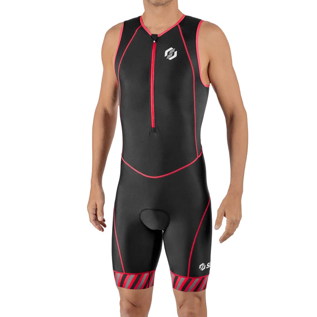 Men's Triathlon Suits - FRT 2.0 Tri Suit Kit for Competitive Swimming, Cycling & Running - Lightweight & Breathable for Triathlons & Endurance Sports
