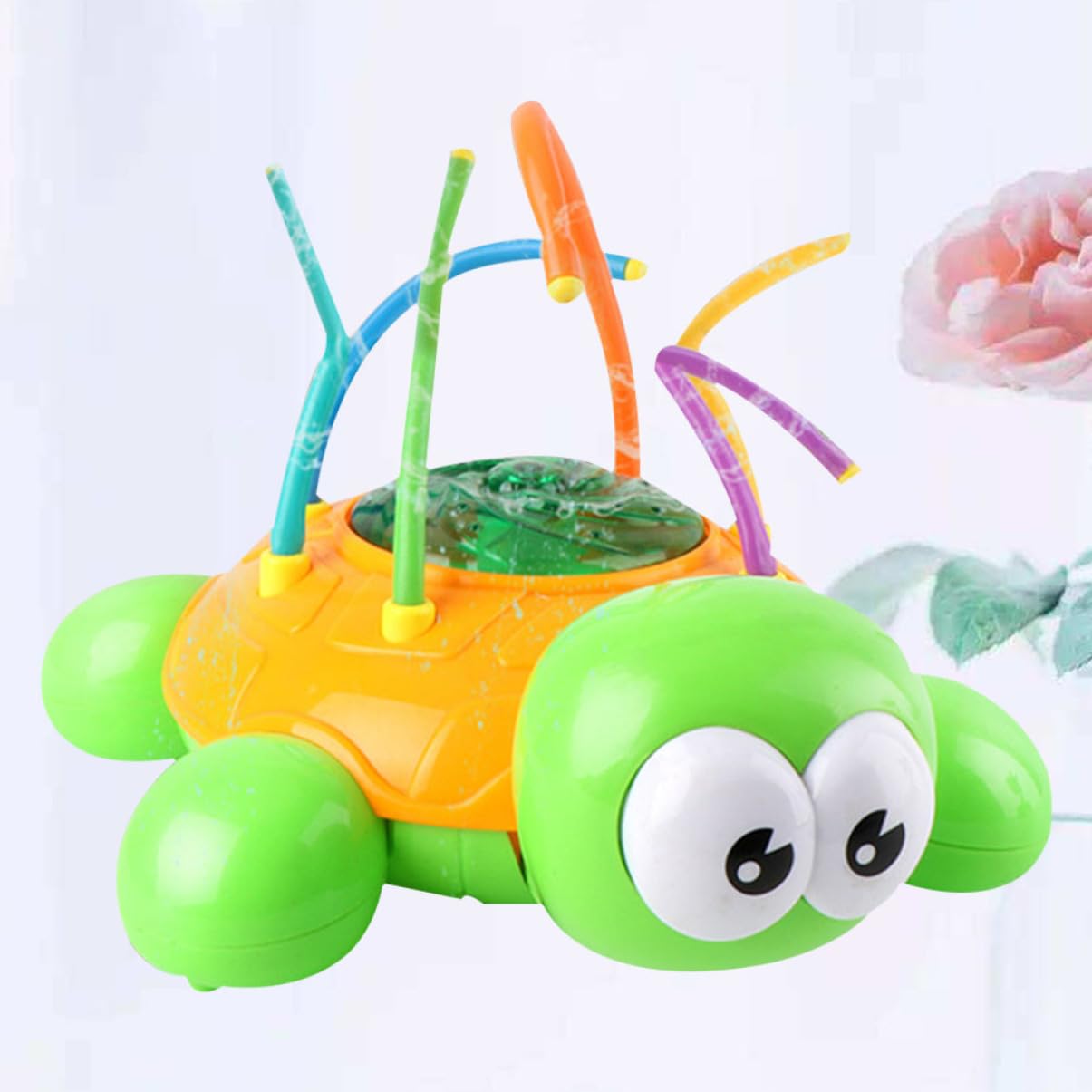TOYANDONA 1pc Bathtime Toy Spray Sprinkler - Rotating Bath Toy for Infants & Toddlers, Fun Water Sprinkling Shower Toy for Kids - Perfect for Bathtime Play & Outdoor Water Activities
