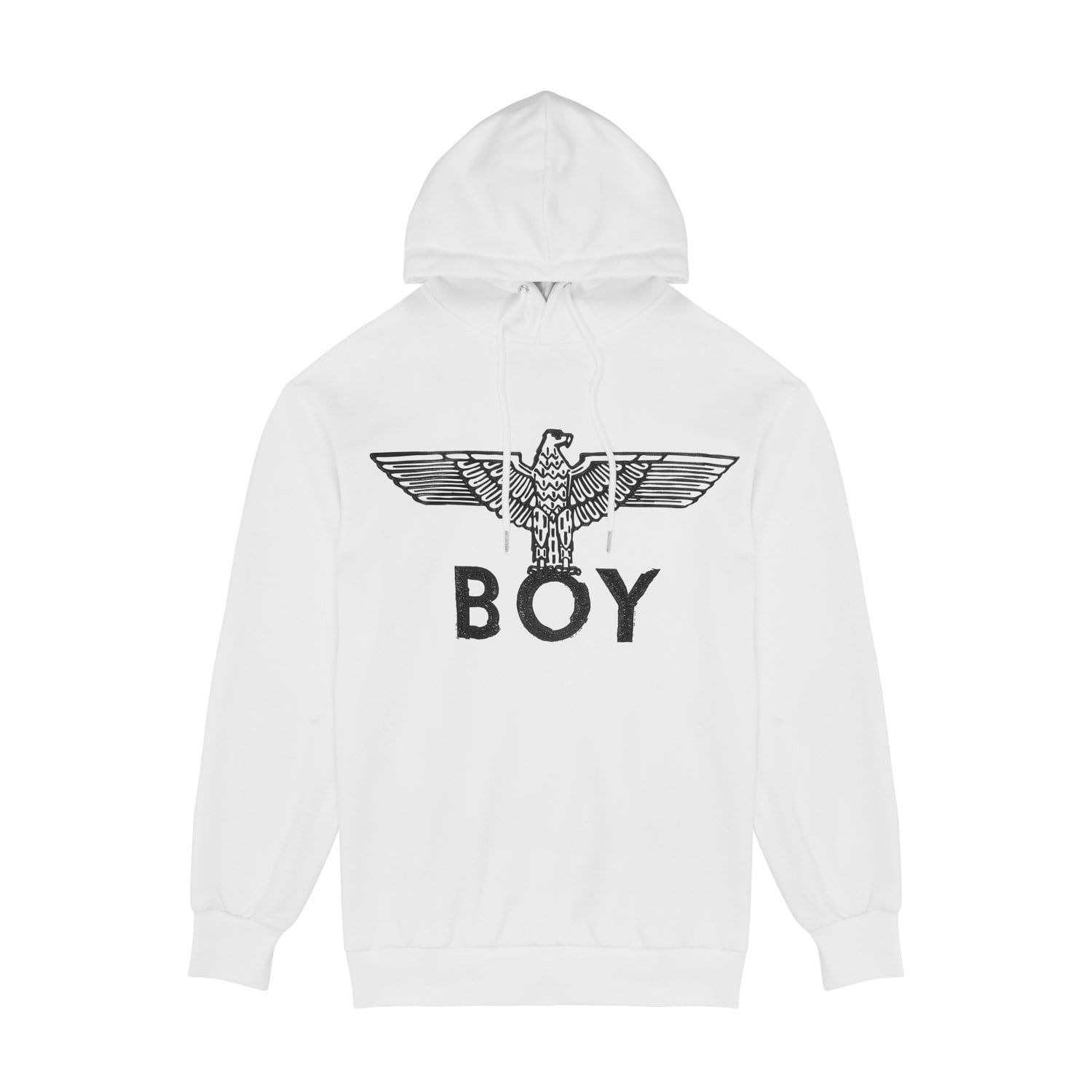 BOY EAGLE Scribble Print Hoodie - Trendy Graphic Pullover for Men & Women - Perfect for Casual Wear, Street Style & Everyday Comfort