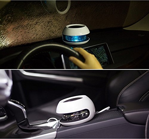 Car Air Purifier with Anion Ionizer & Oxygen Bar - Ionic Air Freshener for Fresh & Clean Vehicle Air | Perfect for Road Trips, Commuting & Smoky Cars