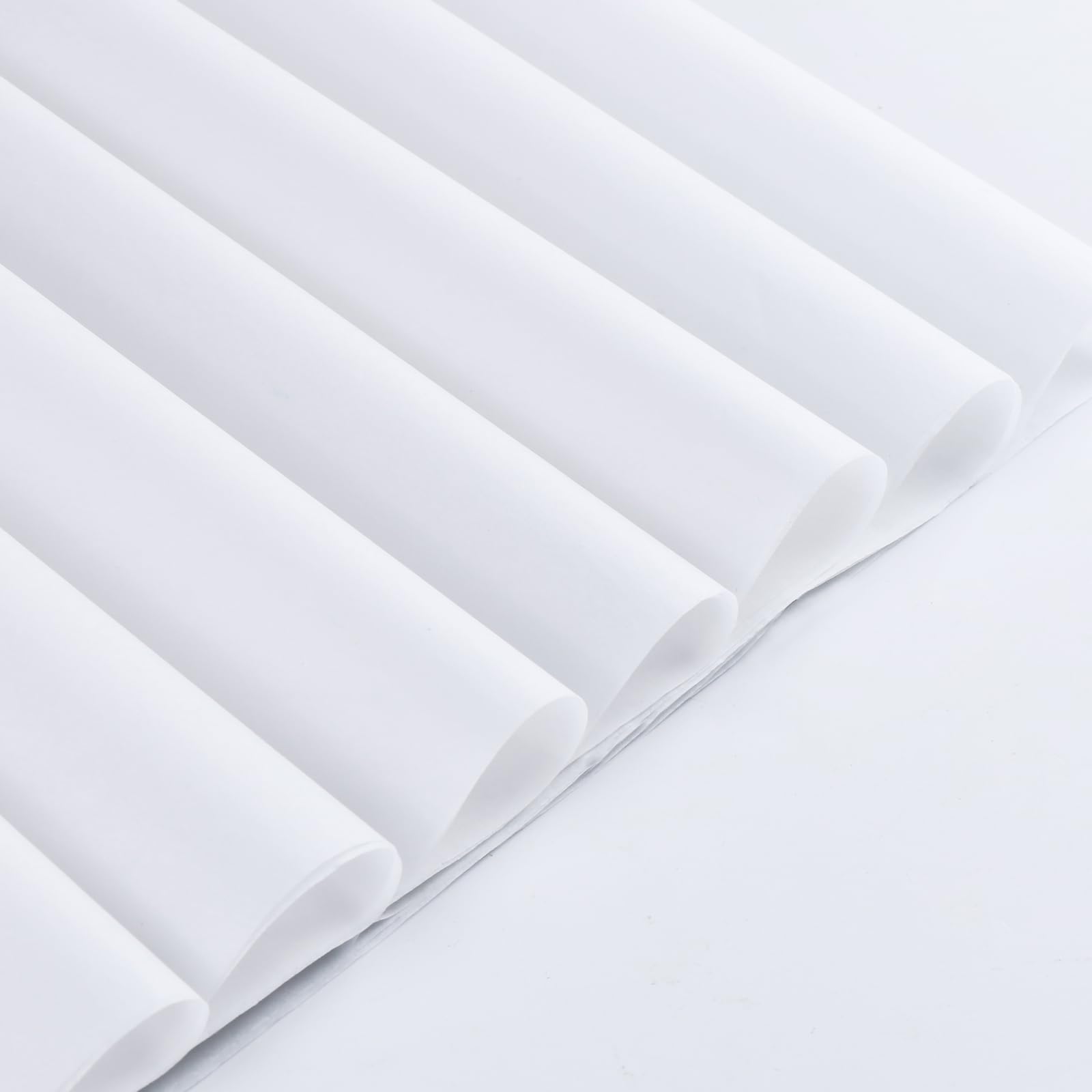 Simetufy 115 Sheets 20x30 Inch Bulk White Tissue Paper for Gift Wrapping, Packaging, Clothing & Textile Storage - Acid-Free Archival Quality for Preserving Delicate Fabrics (Perfect for Wedding Favors, Gift Bags & Craft Projects)