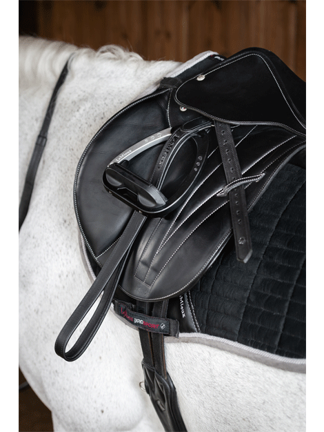 Le Mieux Vector Stirrup Leather - Premium English Riding Stirrup Leathers for Equestrian & Horseback Riding - Perfect for Dressage, Jumping & Show Competitions