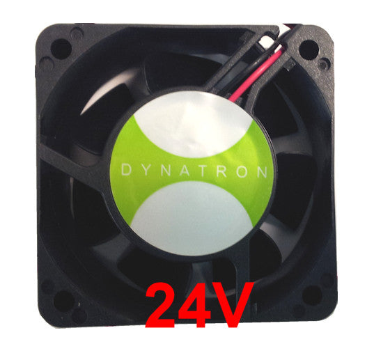 Dynatron DF246025BU 60x60x25mm 24V Ultra High Speed Cooling Fan - Perfect for PC, Server, and Electronics Cooling