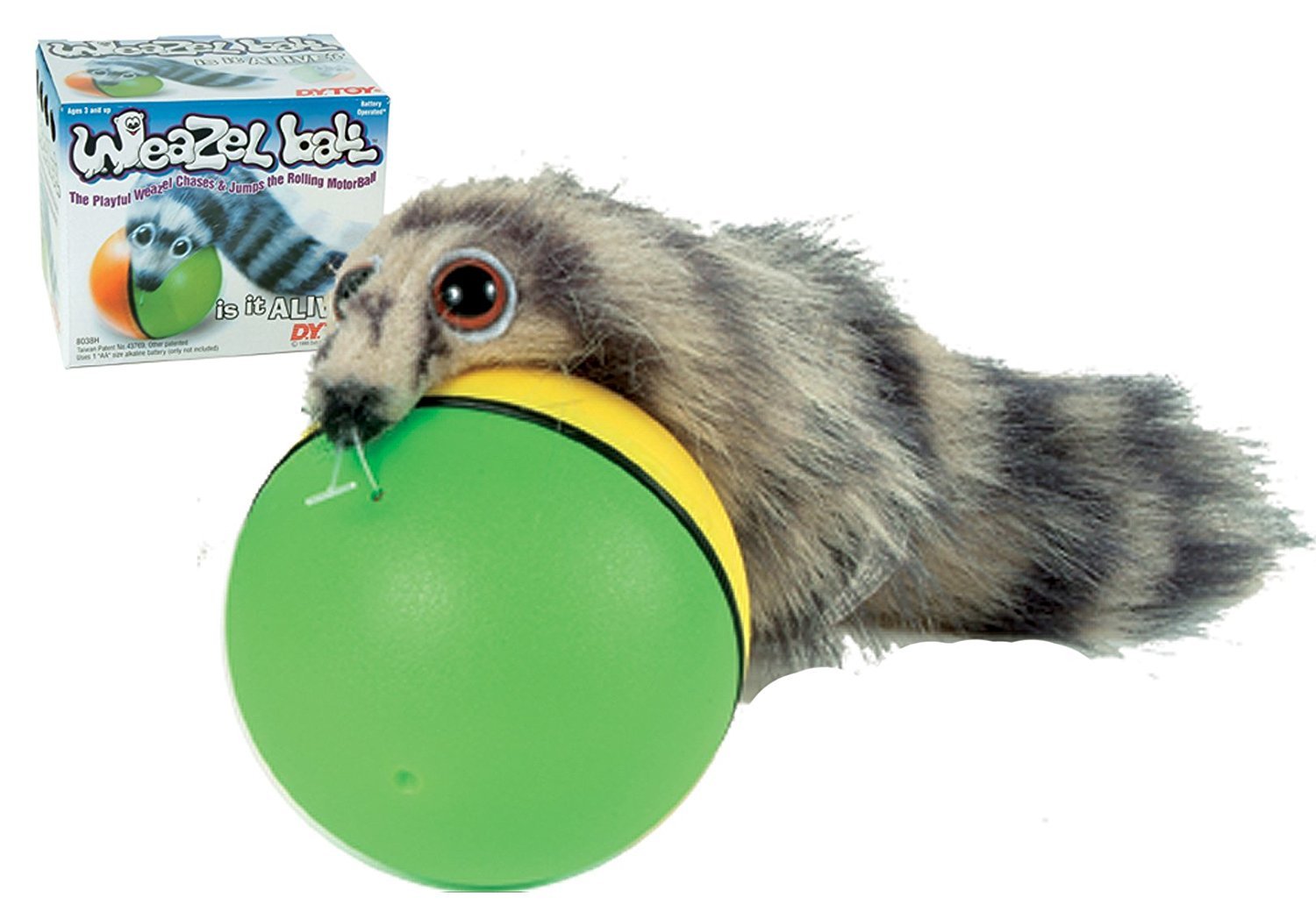Original Weasel Ball - Interactive Motion Toy for Kids & Pets - Fun Rolling & Bouncing Action for Playtime & Stress Relief