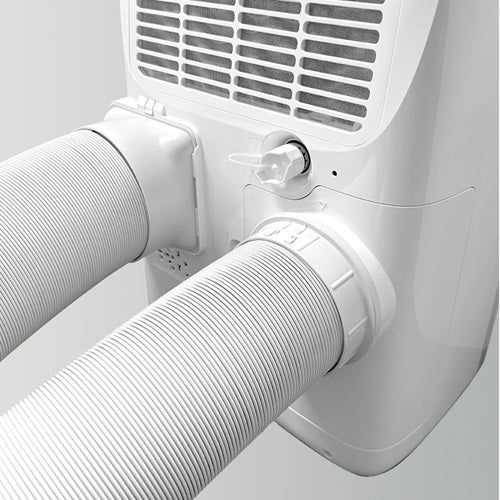 EuropAce EPAC15T3E 15000 BTU Dual Hose Portable Air Conditioner - Powerful Cooling for Large Rooms, Bedrooms & Offices - Energy Efficient with Remote Control