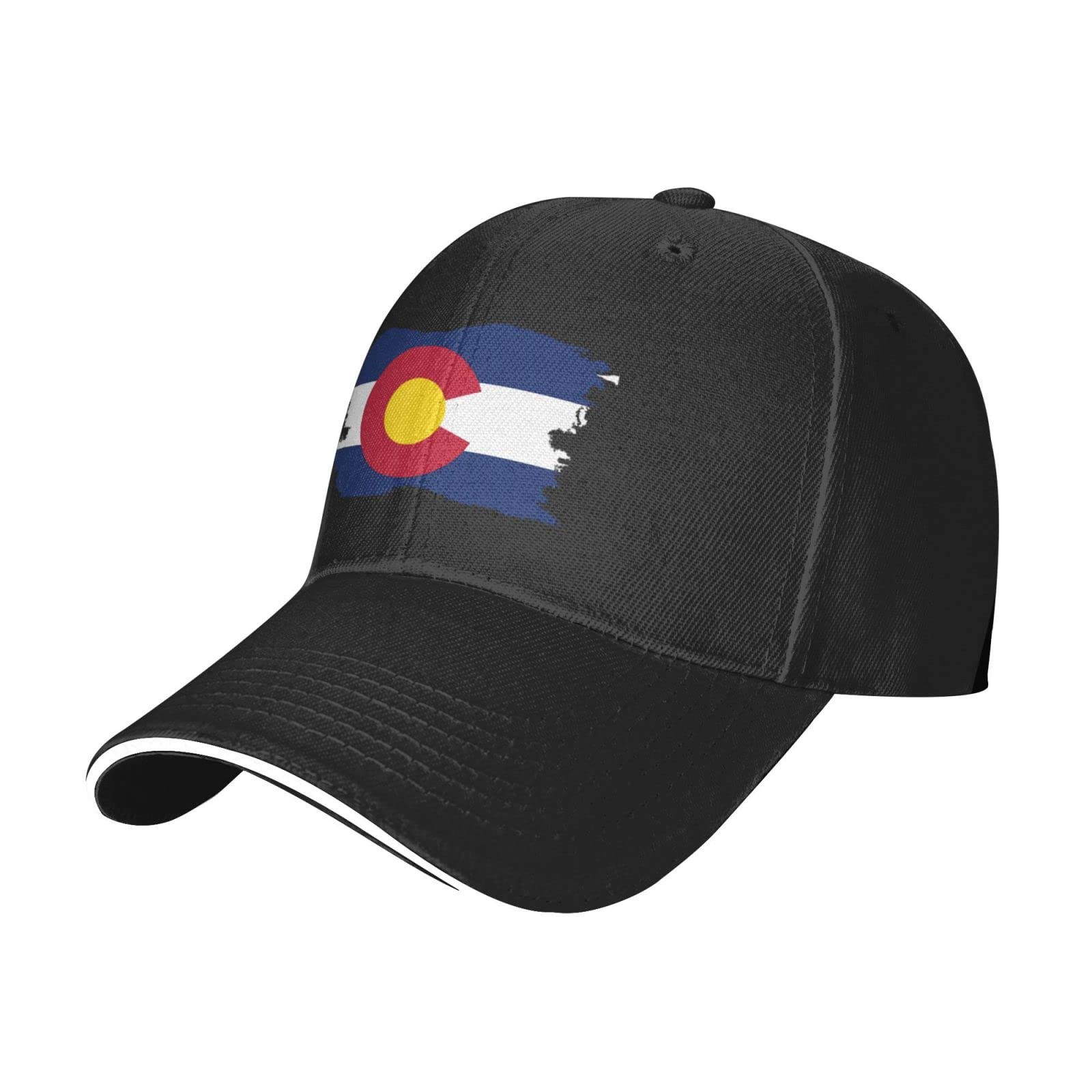 Colorado State Flag Baseball Cap - Adjustable Low Profile Dad Hat for Men & Women - Perfect for Outdoor Sports, Casual Wear & Gifting