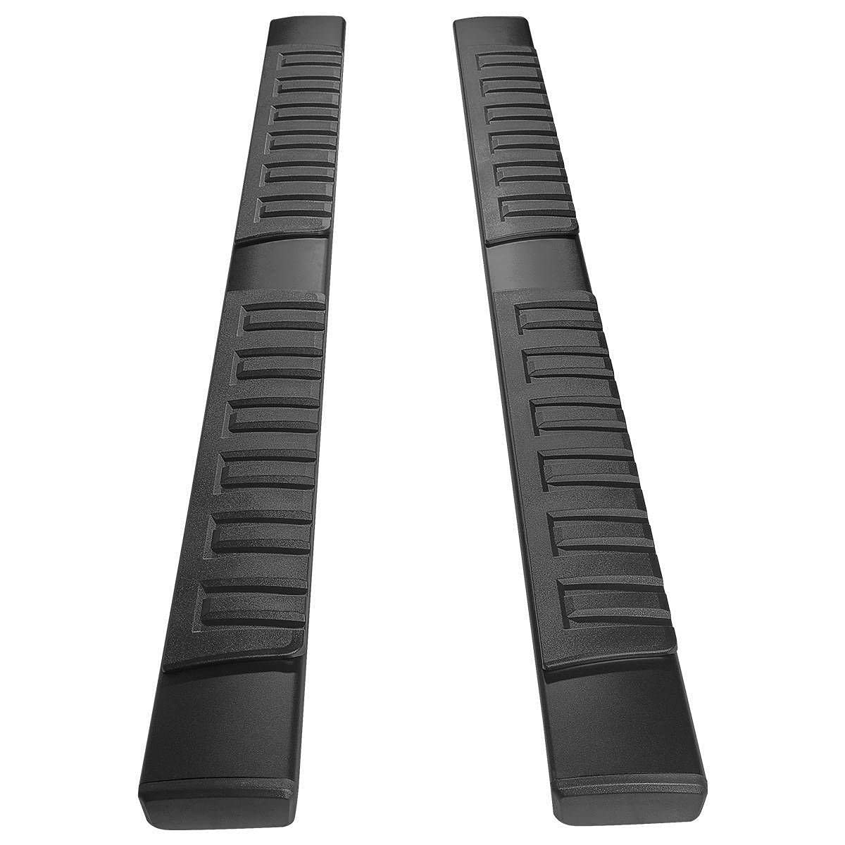 Premium Black Running Boards & Step Bars for Trucks & SUVs - Heavy Duty Exterior Car Accessories for Off-Road & Daily Use - Easy Installation & Enhanced Vehicle Style
