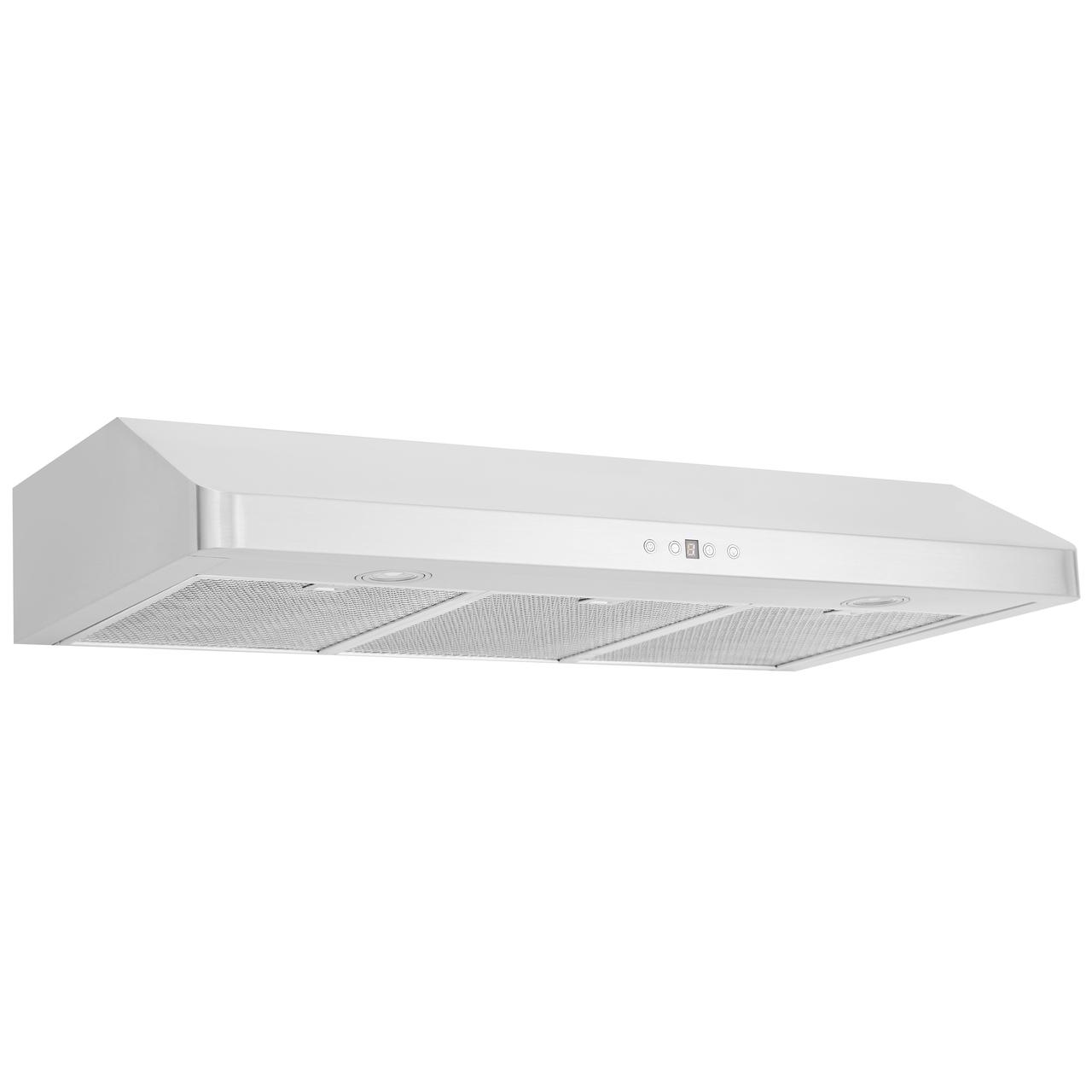 AVIVA 36 Inch Under Cabinet Range Hood - Alaska Series AVA 366RS2 - Stainless Steel Kitchen Vent Hood for Smoke & Odor Removal - Perfect for Home Kitchens & Restaurants