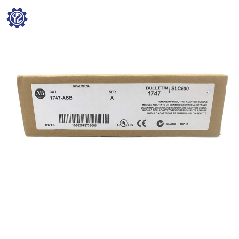 Original AB 1747-ASB SLC Combination Module PLC - 100% New & Genuine Industrial Control for Automation Systems | Perfect for Factory Automation & Process Control