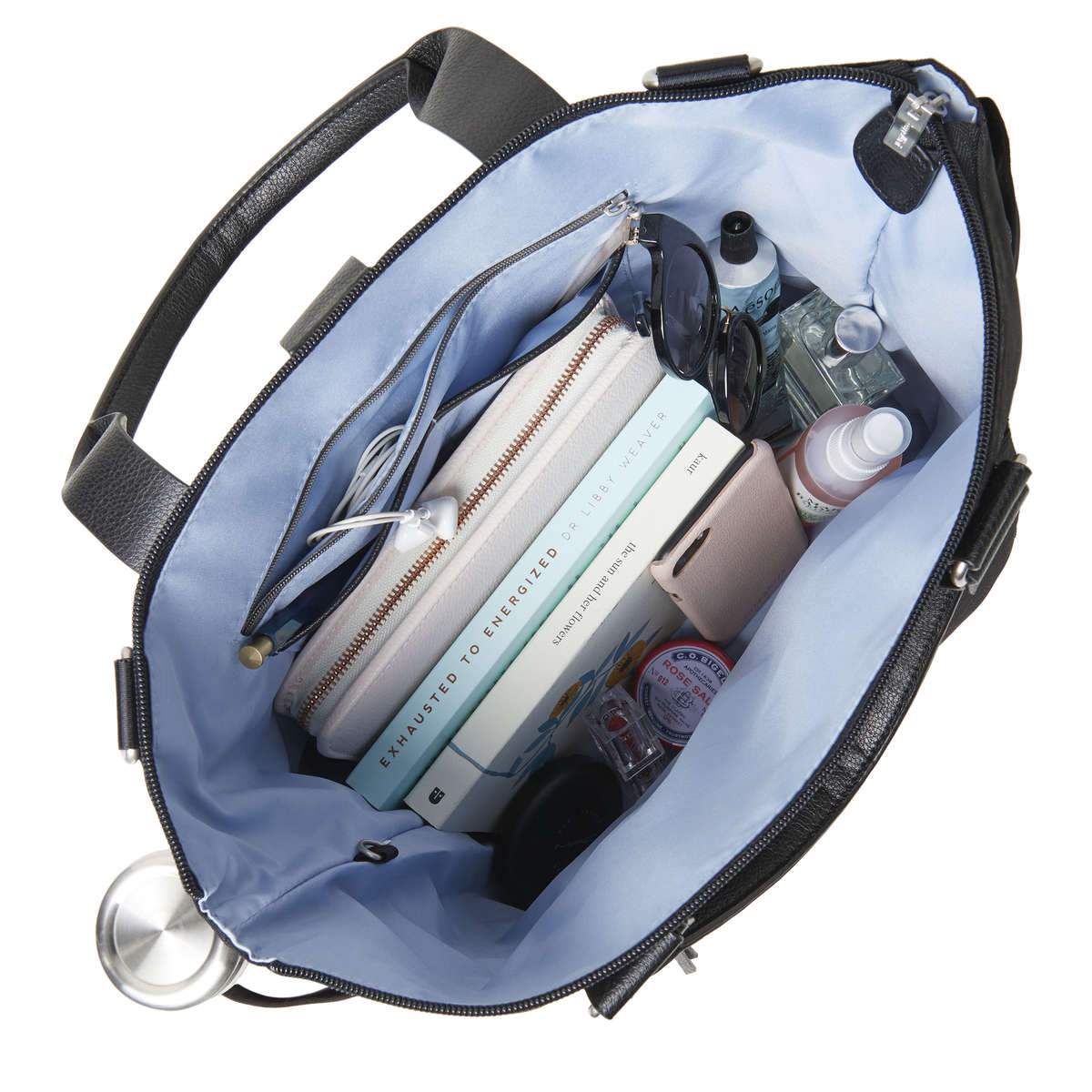 Baggallini 3-in-1 Convertible Backpack with RFID Protection & Phone Wristlet - Stylish Travel Bag for Women, Perfect for Commuting, Shopping & Airplane Carry-On