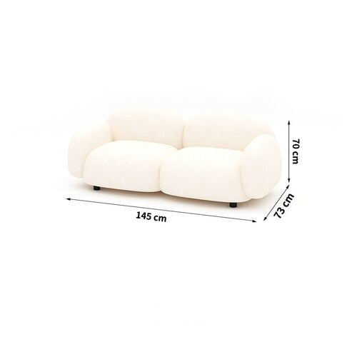 Stretch Canape Sofa Set - Modern Convertible Sectional Couch for Living Room | Comfortable Lounge Furniture for Small Spaces & Apartments | Perfect for Relaxing, Entertaining & Movie Nights