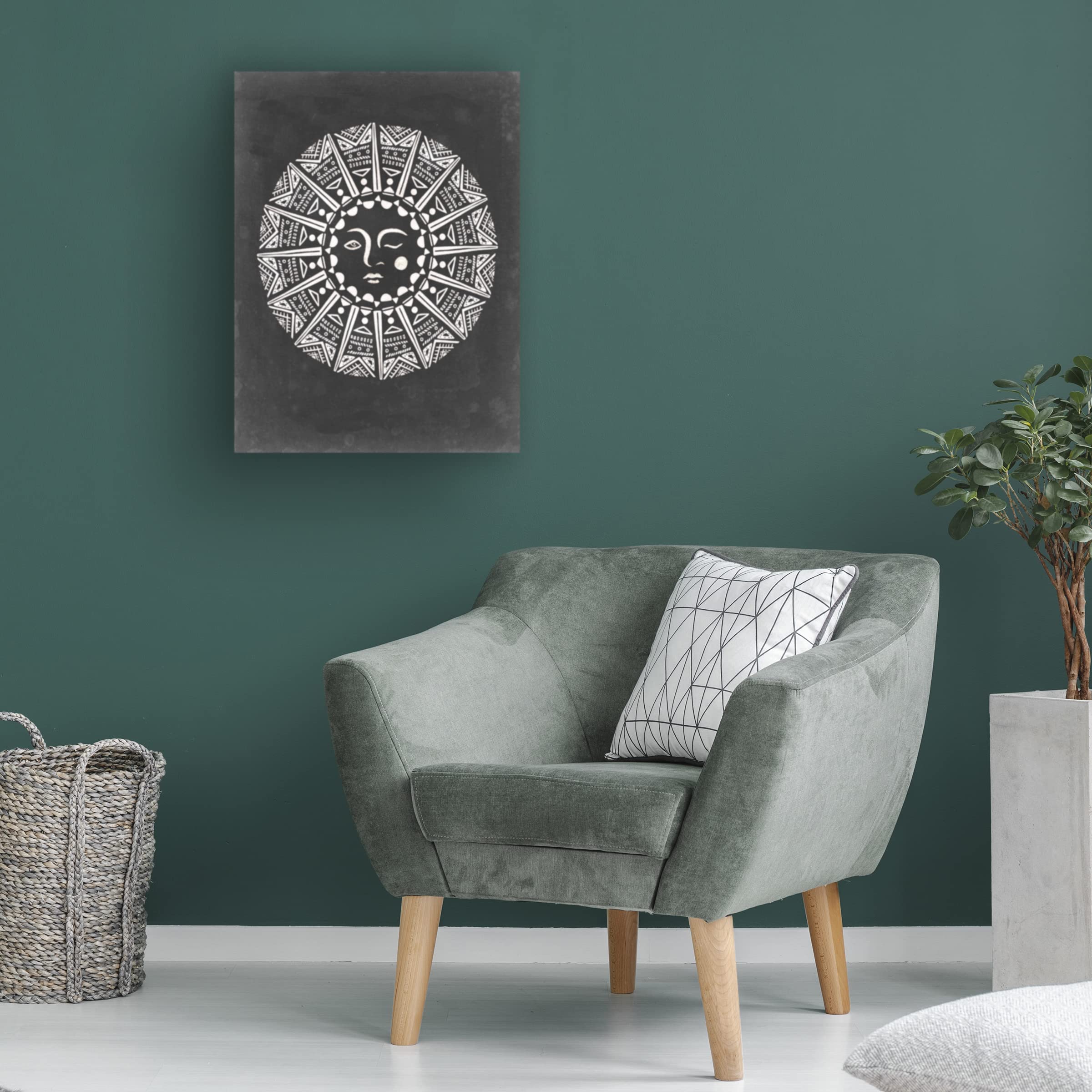 Trademark Fine Art 'Moon Light I' Canvas Wall Art by Melissa Wang - Elegant Home Decor for Living Room, Bedroom & Office