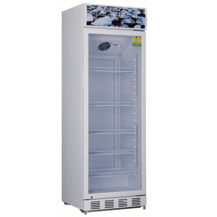 TUC370FF 370L Frost-Free Commercial Cooler Showcase - Energy Efficient Refrigerator for Restaurants, Grocery Stores & Retail Businesses