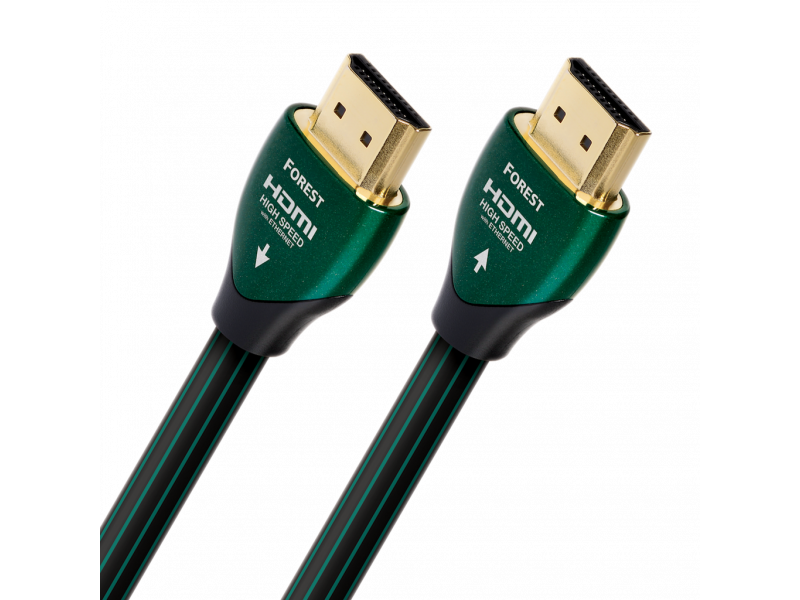 Audioquest Forest HDMI 18 Cable - High-Speed 4K 60Hz HDR 18Gbps Ethernet ARC - Perfect for Home Theater, Gaming & 4K TV Setup