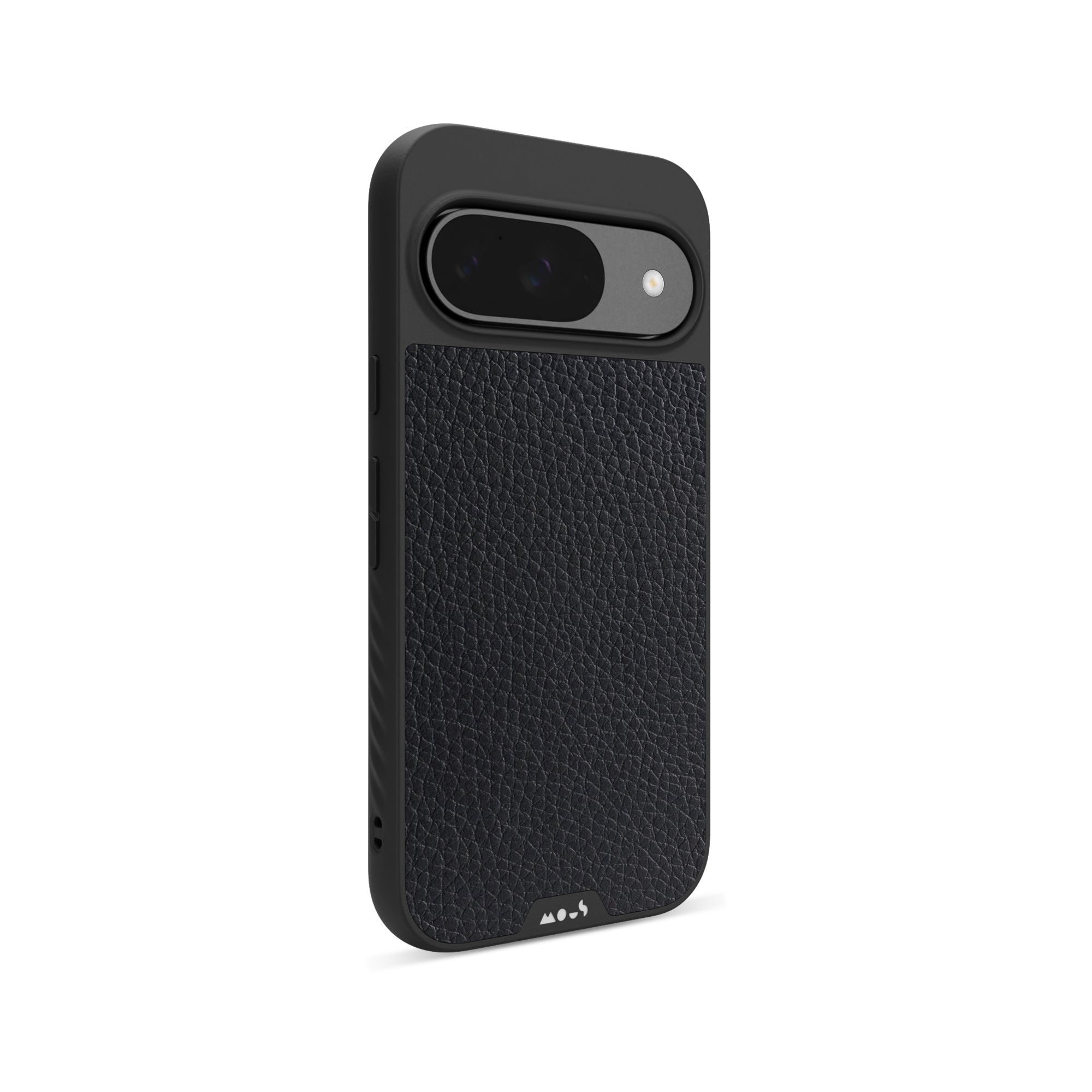 MagSafe Compatible Black Leather iPhone Case for iPhone 14/13/12 Pro Max - Premium Slim Protective Cover with Magnetic Alignment (Perfect for Work, Travel & Everyday Use)