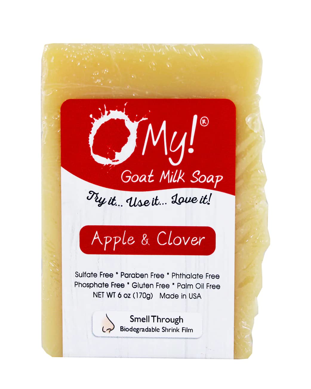 Organic Goat Milk Soap Bar 6oz - Farm Fresh Goat Milk, Paraben-Free & Handcrafted in USA - Moisturizing & Gentle for Dry, Sensitive Skin - Perfect for Daily Face & Body Care, Gifts & Self-Care Routine