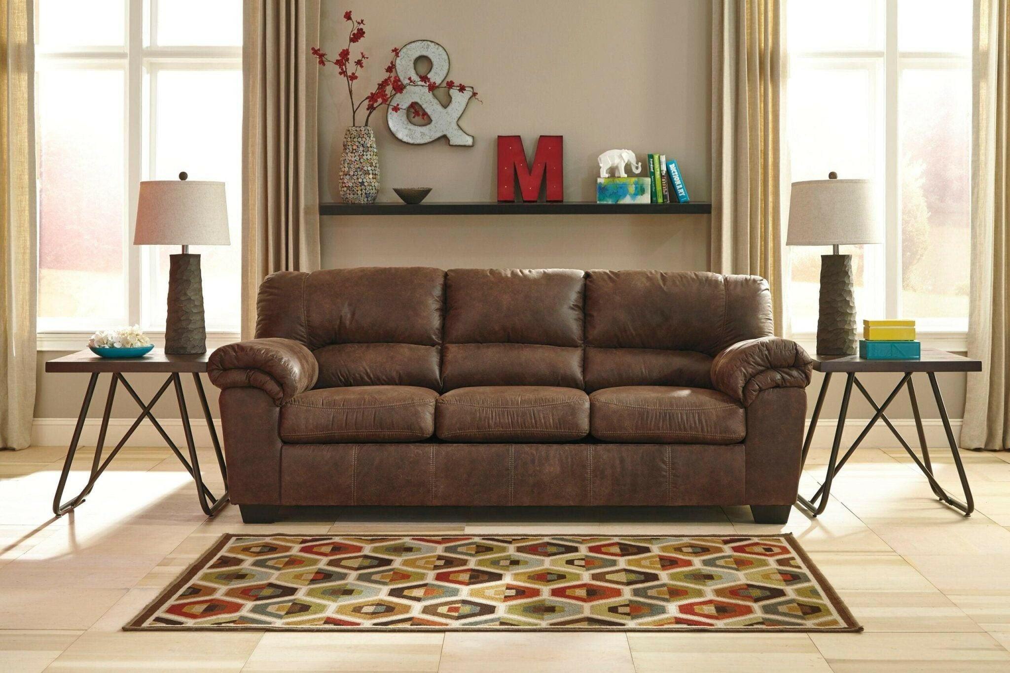 Bladen Coffee Full Sleeper Sofa with Storage | Convertible Sofa Bed for Small Spaces | Perfect for Guest Rooms, Apartments & Home Offices