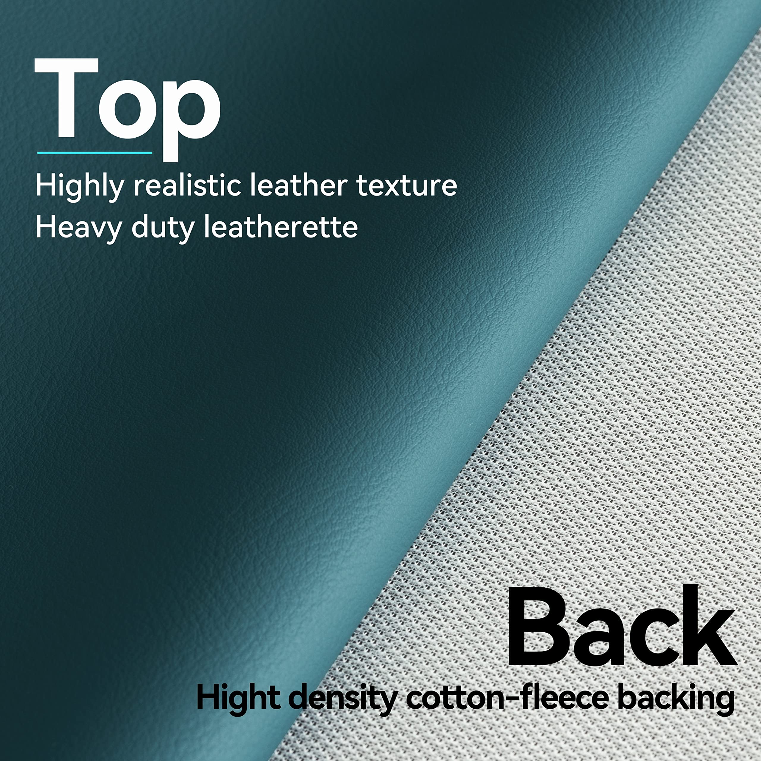 Heavy Duty Leatherette Billiard Pool Table Cover - Waterproof & Tearproof Protection for 7/8/9FT Tables (9FT Malachite Green) - Perfect for Home Game Rooms, Bars, and Pool Halls
