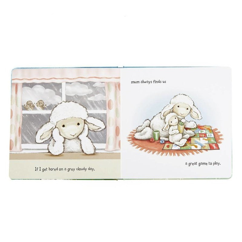 My Mum & Me Book & Plush Bashful Lamb - Heartwarming Mother-Child Bonding Gift for Baby Showers, Birthdays & Bedtime Stories