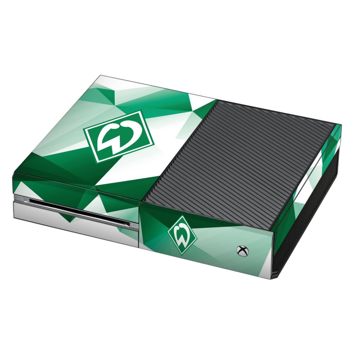 DeinDesign Xbox One Skin - Officially Licensed Werder Bremen Camouflage Vinyl Sticker | Compatible with Microsoft Xbox One | Perfect for Gaming, Customization & Fan Showcase