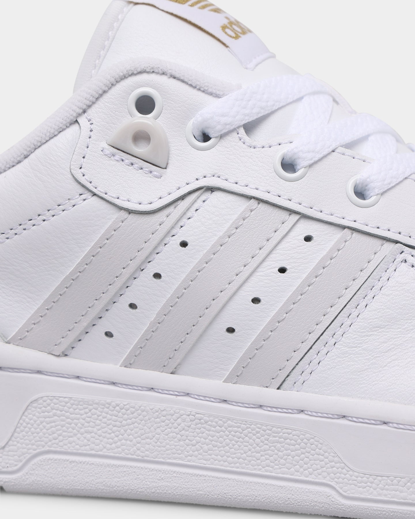 Adidas Women's Rivalry Low Sneakers - White/Dash Grey Athletic Shoes for Running, Gym & Casual Wear