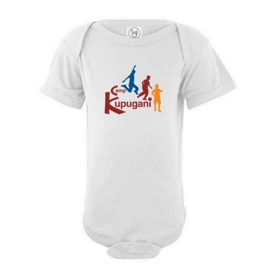 Kupugani Infant Short Sleeve Bodysuit for Boys - Classic Logo Baby Onesie | Soft Cotton Comfort for Newborns & Toddlers | Perfect for Playtime, Daycare & Family Outings