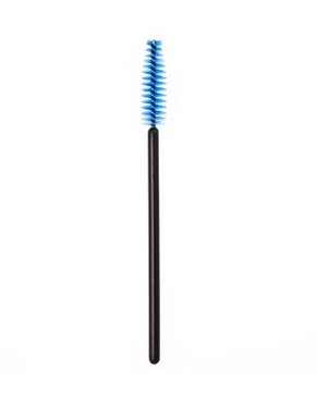 JOVANA 50 Pcs Disposable Black Mascara Wands - Eyelash Applicator Brushes for Professional Makeup Artists & DIY Beauty (Blue) | Perfect for Salon, Lash Extensions & Home Use