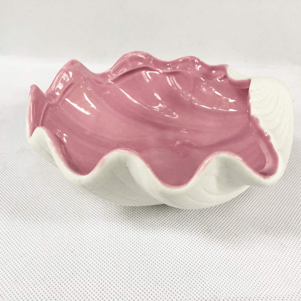 VOSAREA Sunflower Shaped Candy Nut Bowl - Elegant Shell Design Tabletop Decor for Home, Hotel & Office | Perfect for Storing Snacks, Nuts, Sweets & Small Items | Stylish Japanese-Inspired Decorative Storage