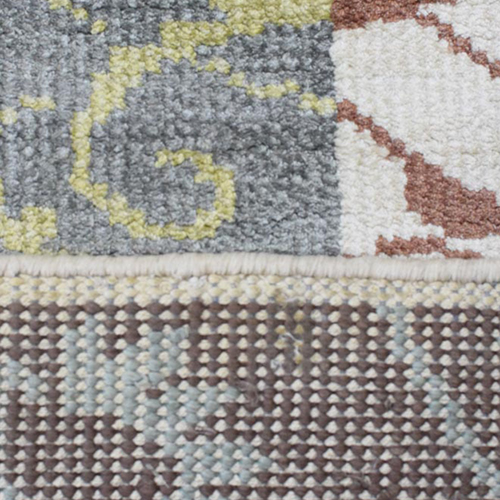 Hand Knotted Hypnotic Rug - Bohemian Style Area Rug for Living Room, Bedroom, and Home Decor | Soft & Durable Non-Slip Carpet