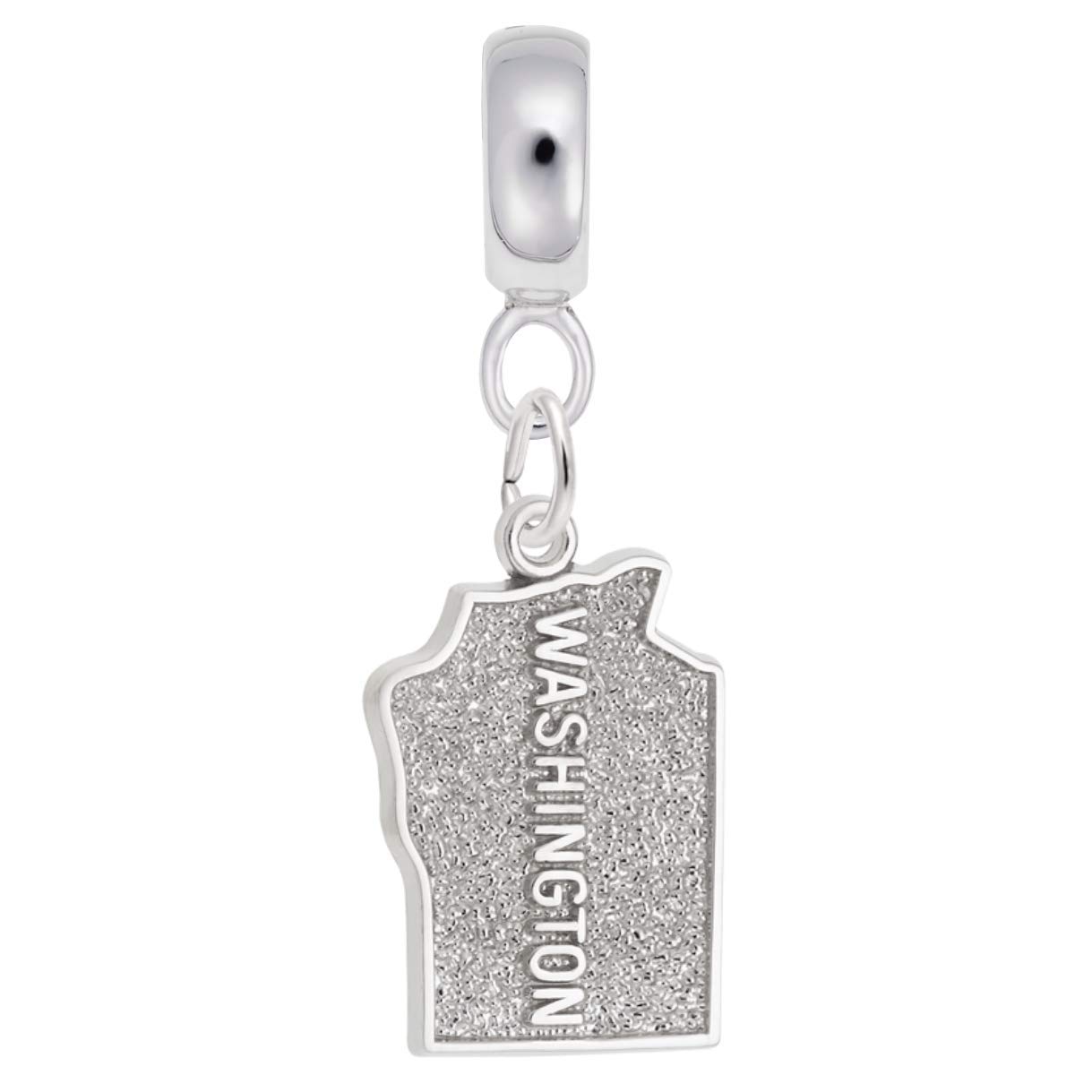 Washington Charm Dangle Beads for Bracelets & Necklaces - Elegant Jewelry Making Supplies for DIY Crafting, Gifts & Special Occasions