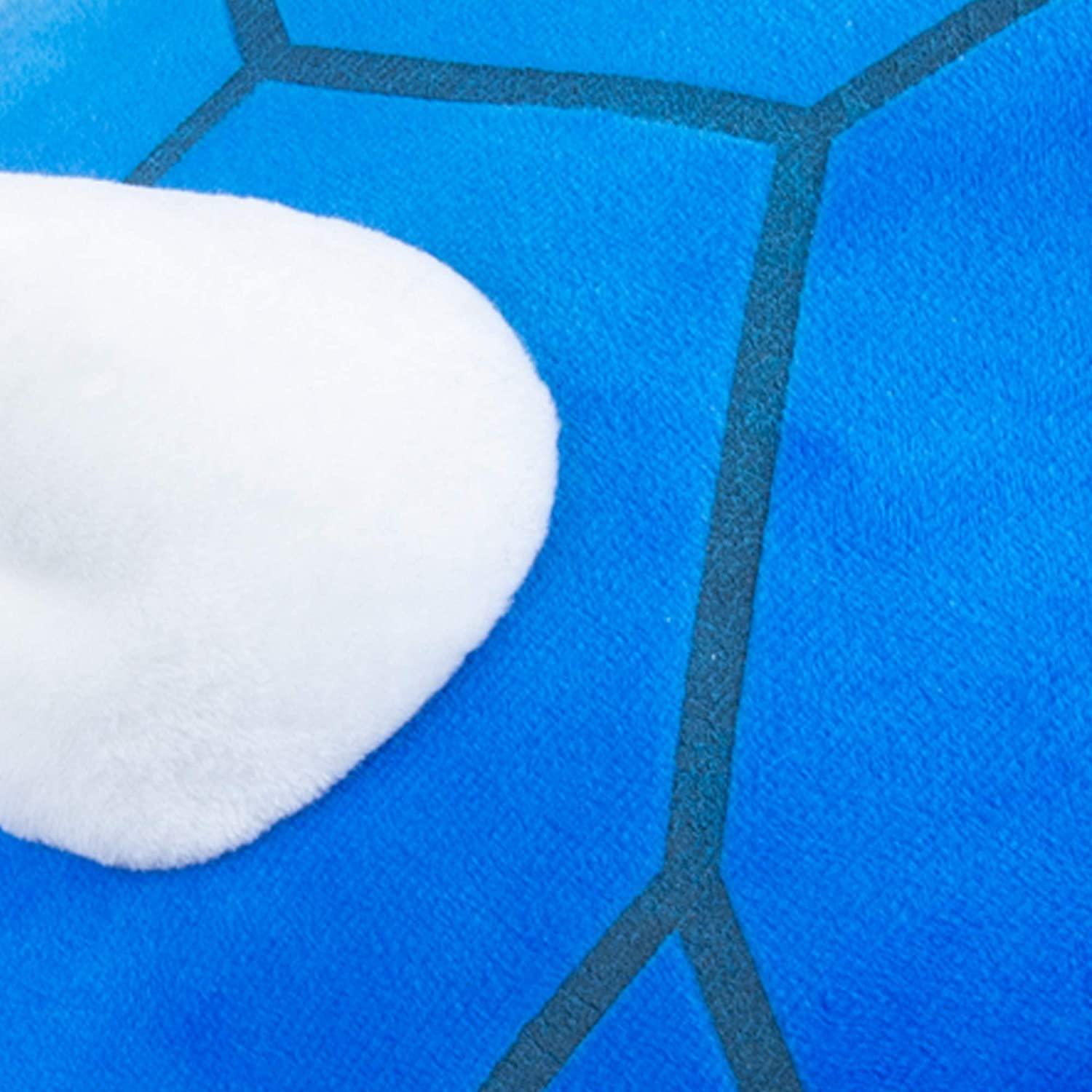 Super Soft Mario Kart Spiny Blue Shell Plush Toy - 14