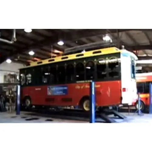 Challenger 44030E HD 4-Post Hydraulic Extended Length Car Lift - 30,000 lb Capacity, Black - Perfect for Auto Repair Shops, Dealerships & Heavy Duty Vehicle Maintenance