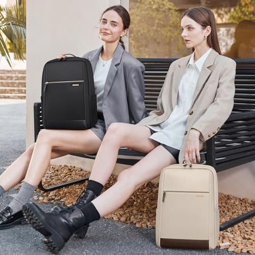 Anti-Theft Laptop Backpack for Women & Men - Waterproof 15.6