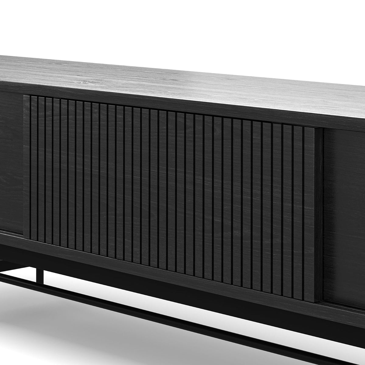 Kelsey 3 Door TV Stand with Storage - Modern Entertainment Center for Living Room, Bedroom & Home Theater - Fits 65 Inch TV & Media Devices