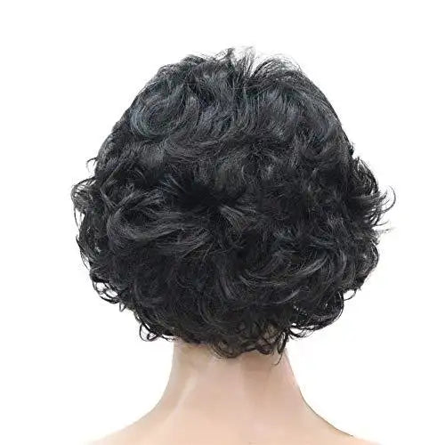 Short Layered Pre-Styled Synthetic Wig for Women - Heat Resistant & Natural Look - Perfect for Cosplay, Daily Wear & Special Occasions