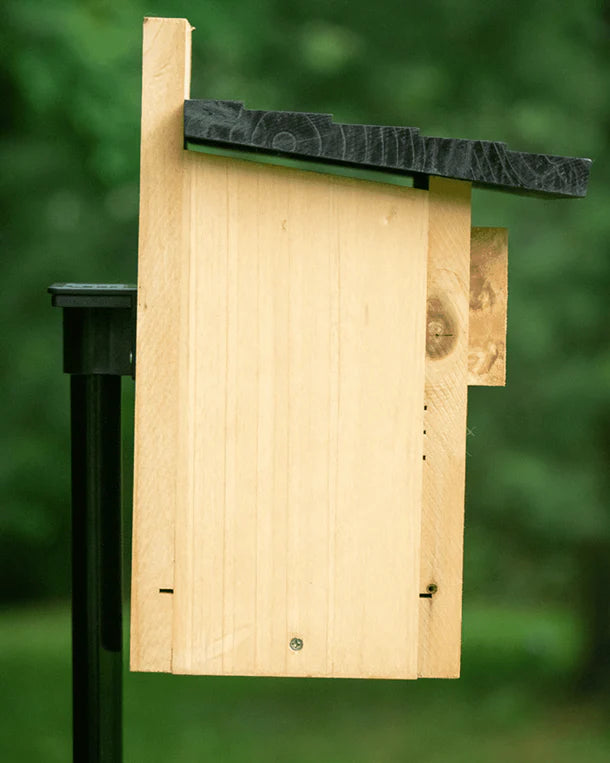 Brome BirdsUP Mounting Flange - Heavy Duty Bird Feeder Pole Bracket for Outdoor Use - Perfect for Backyard, Garden & Patio Bird Feeding Stations
