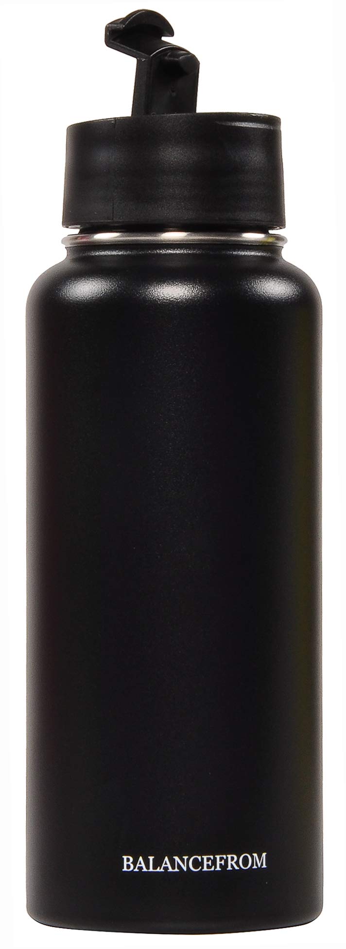 Signature Fitness Double-Wall Vacuum Insulated Stainless Steel Water Bottle - 20oz/32oz, 3 Lids (Straw/Flip/Sport), BPA Free, Leakproof, Hot & Cold Retention for 24 Hours - Perfect for Gym, Hiking, Office & Travel