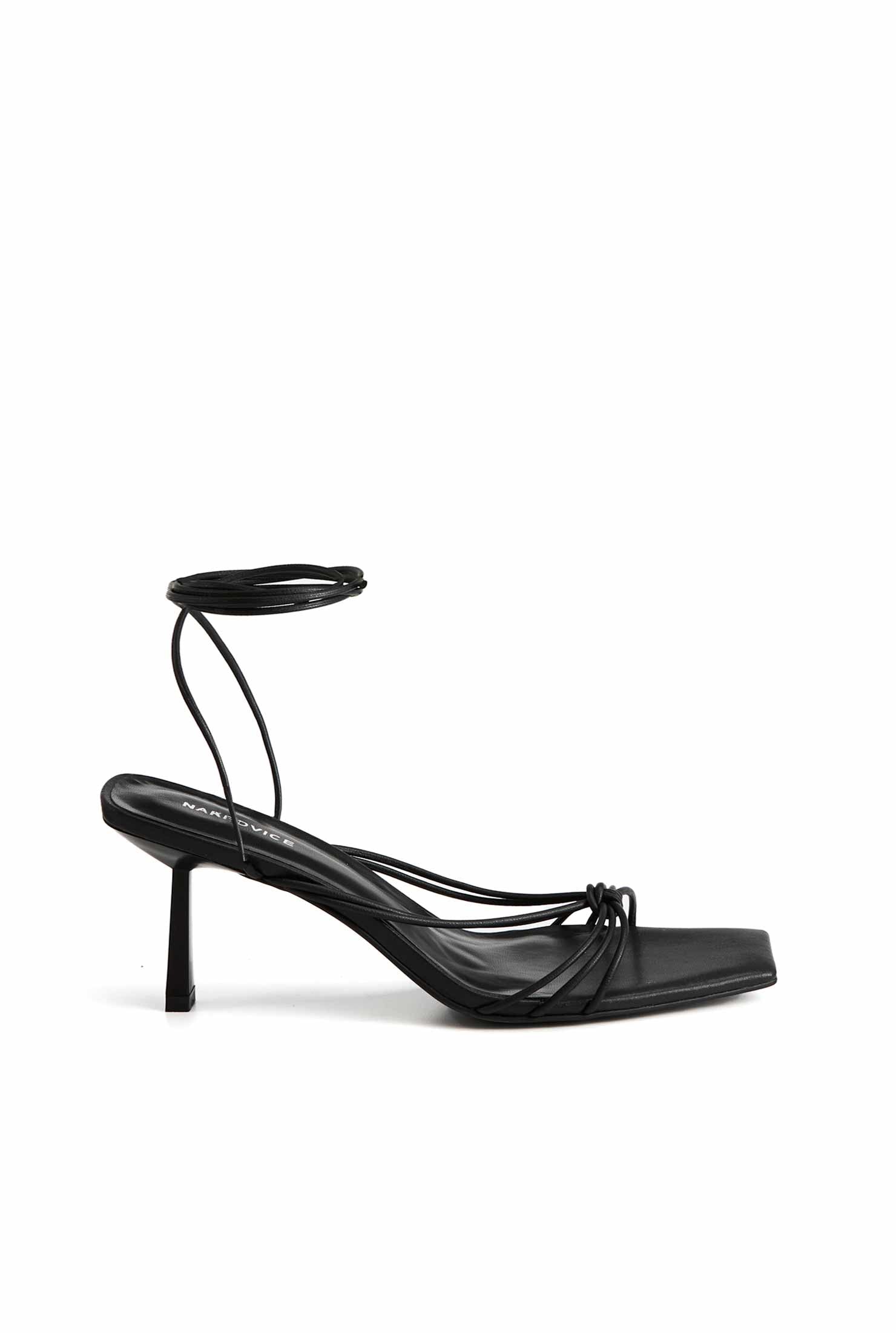 NAYA Black High Heels for Women - Elegant Stiletto Pumps for Party, Wedding & Evening Wear - Comfortable Dress Shoes for Work & Special Occasions