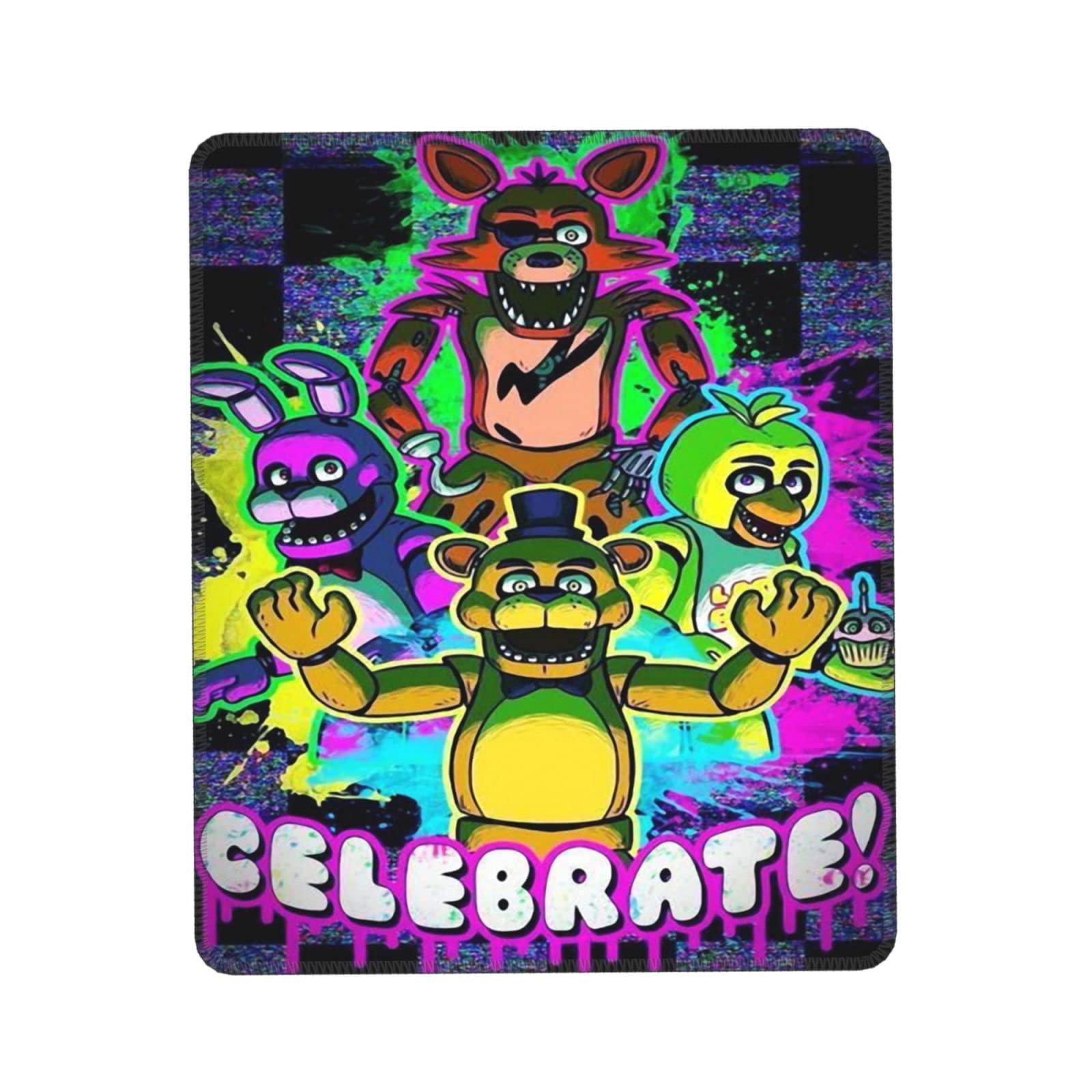 Non-Slip Mouse Pad with Rubber Base - Comfortable Standard Mouse Mat for Computer, Laptop, Gaming & Office Use - Perfect for Home Office, Workstation and PC Setup