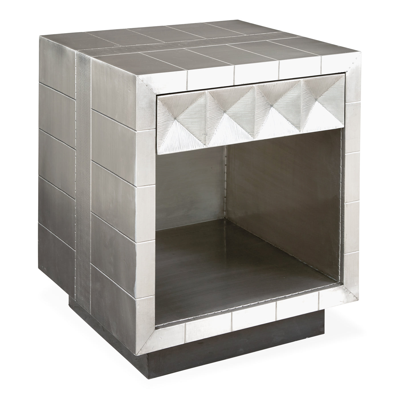Modern Talitha Bedside Table with Drawer - Nightstand for Bedroom, Living Room, or Office - Compact Storage Solution for Small Spaces