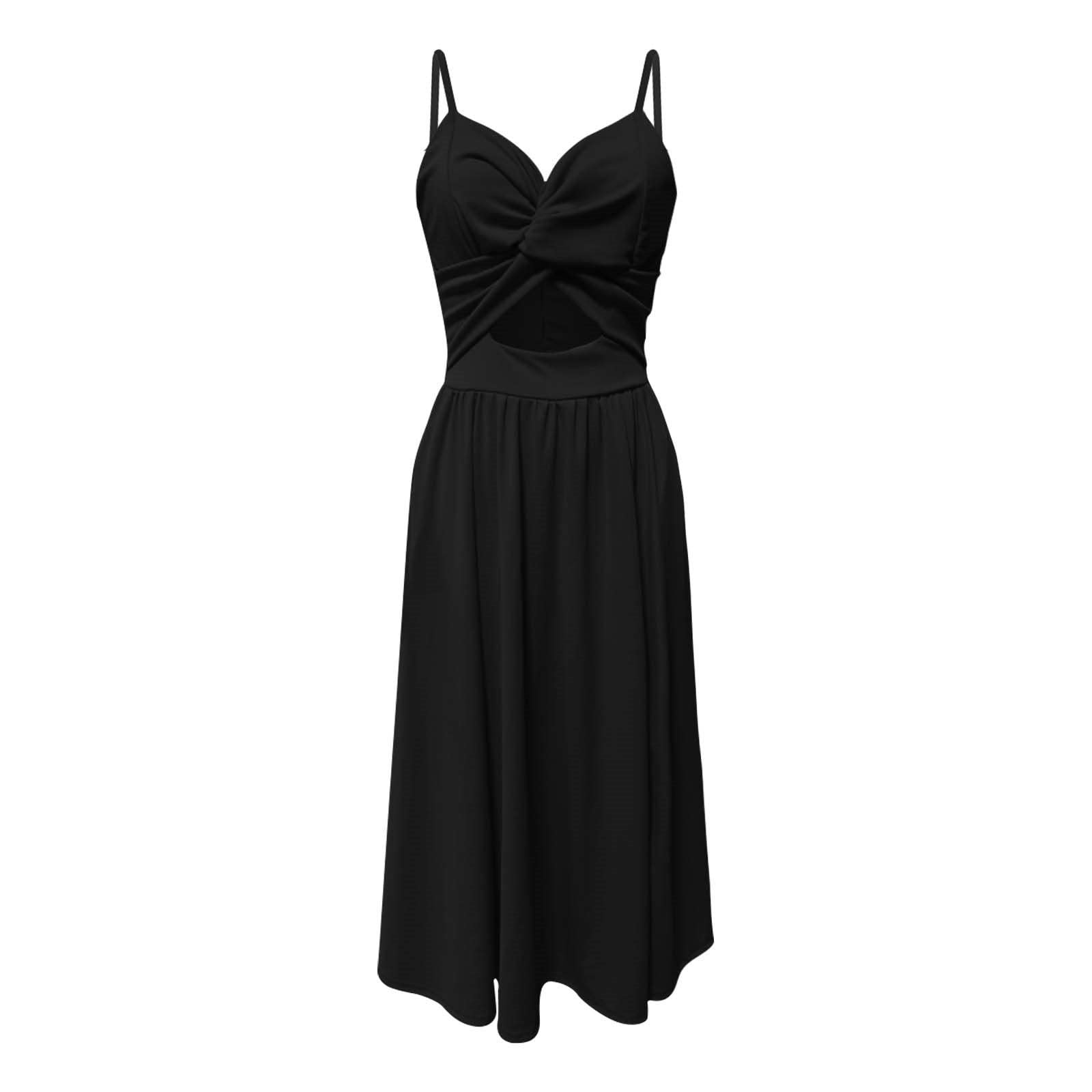Elegant White Beach Dress for Women - Backless Long Summer Cocktail Dress with Spaghetti Straps | Perfect for Beach Vacations, Pool Parties, and Evening Events