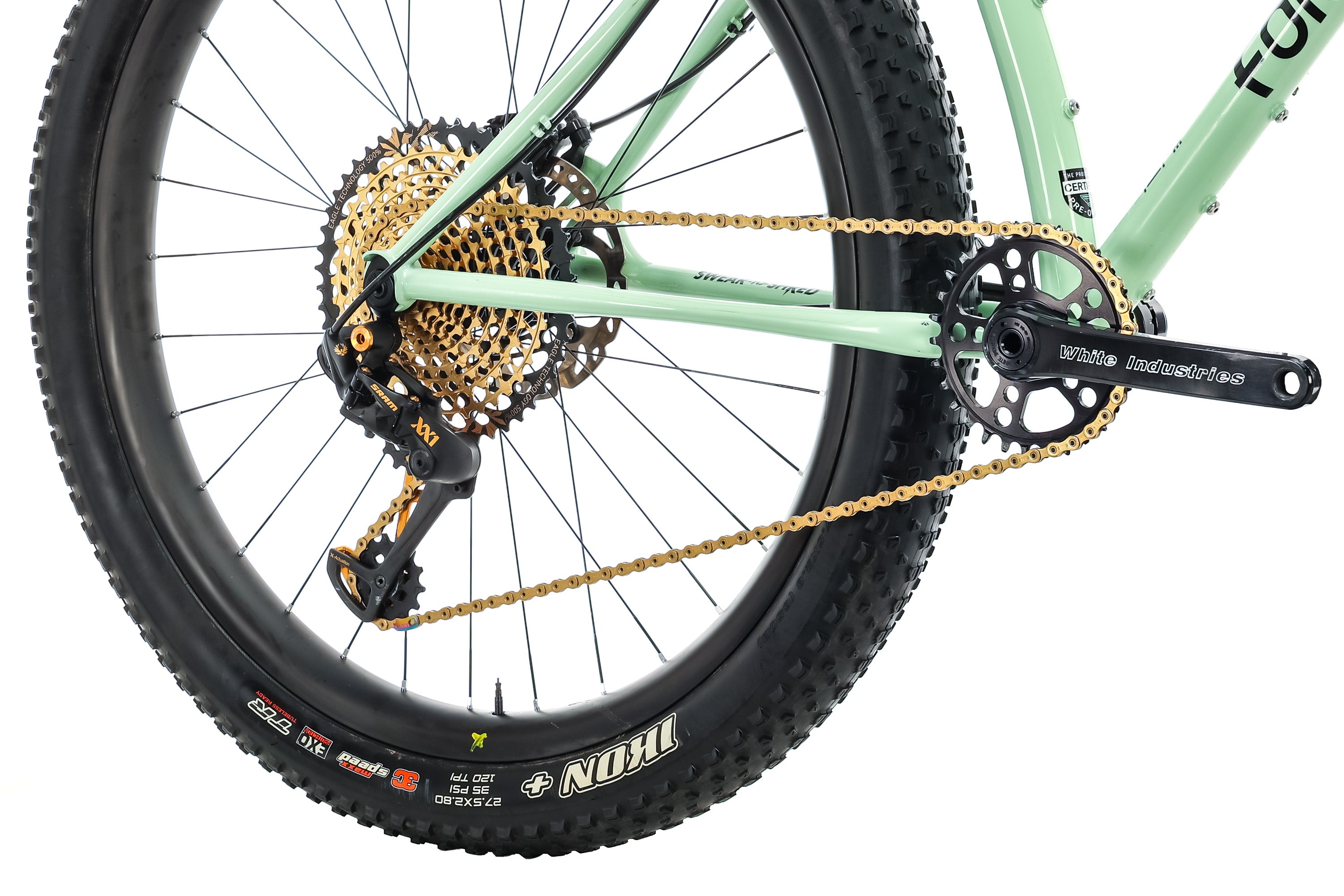 44 Bikes Marauder Custom Mountain Bike - Small Frame Size for Adults | Premium Off-Road & Trail Riding Bicycle for Mountain Adventures