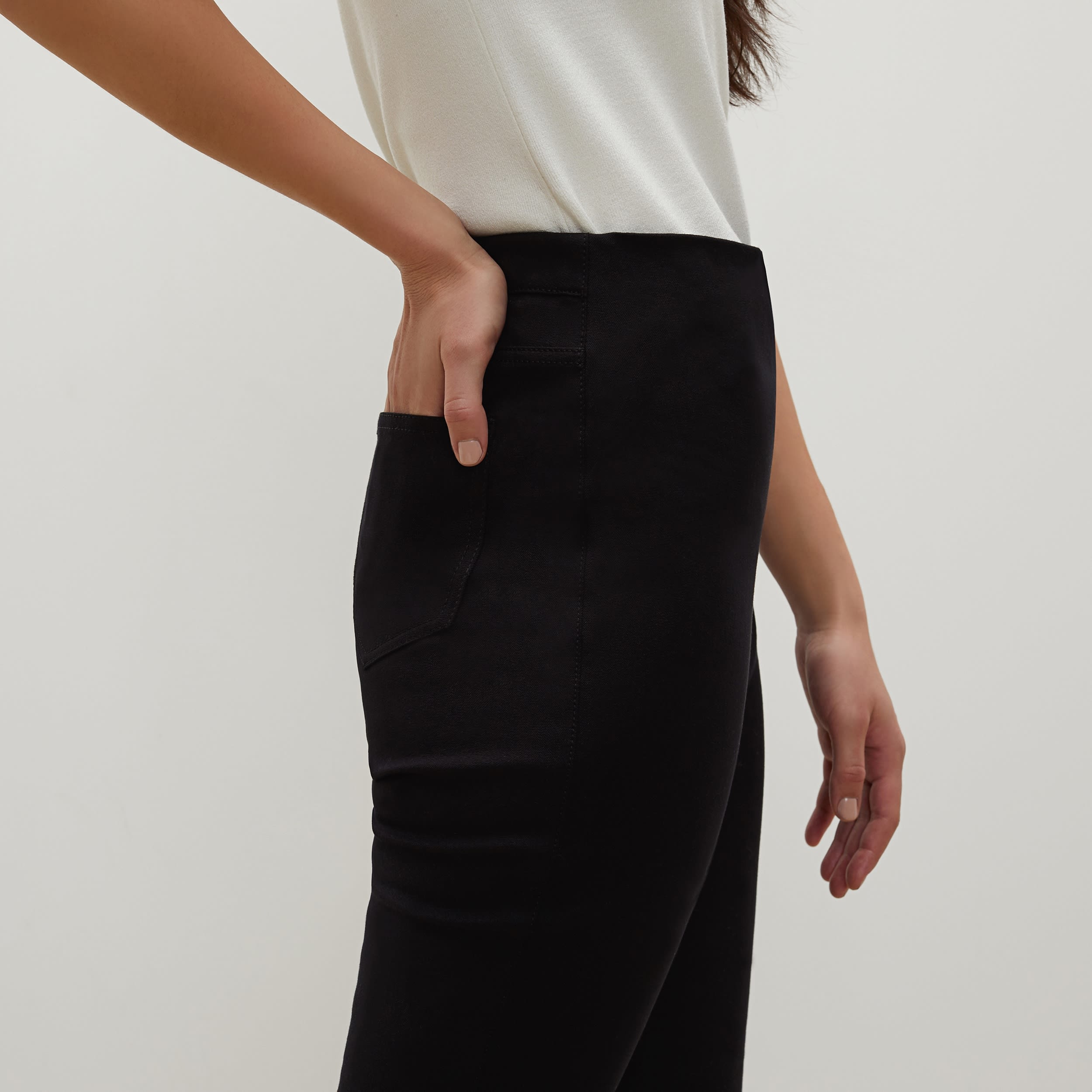 Eco-Friendly Hockley Jean - Better Than Denim, Black Women's Stretch Pants for Casual Wear & Everyday Comfort