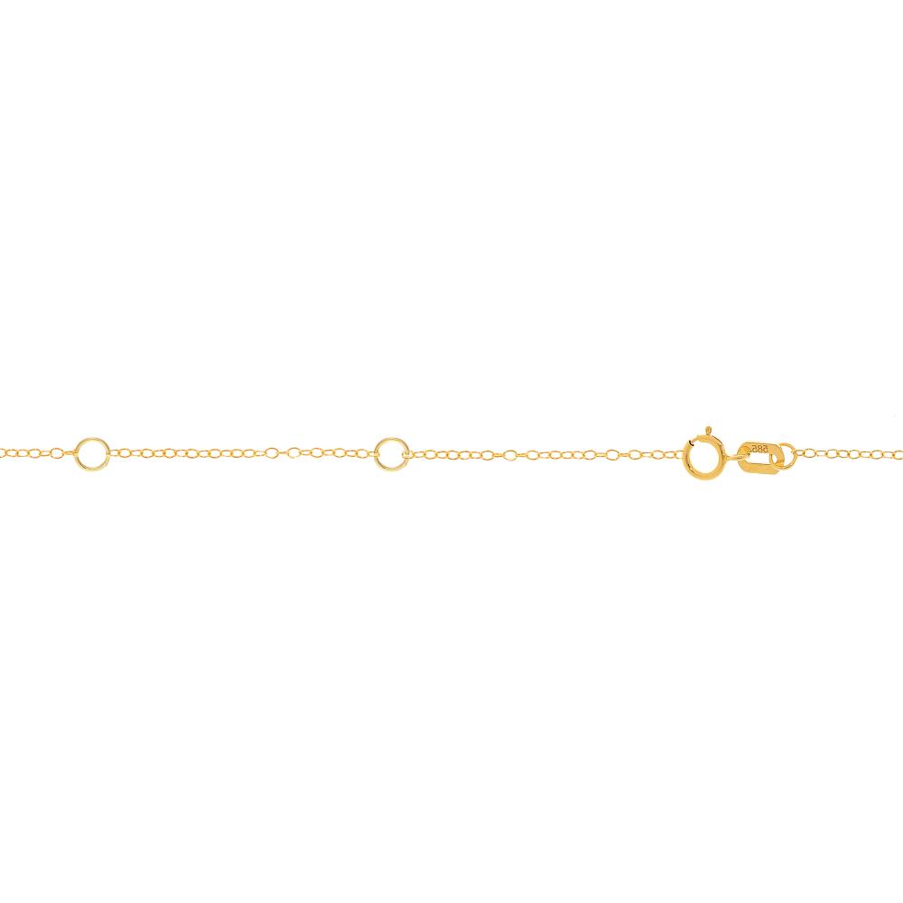 10K Gold 1.3mm Extendable Piatto Chain Necklace - Adjustable Length 14-18 Inch Italian Style Dainty Chain for Women - Perfect for Layering, Gift Giving & Everyday Elegance