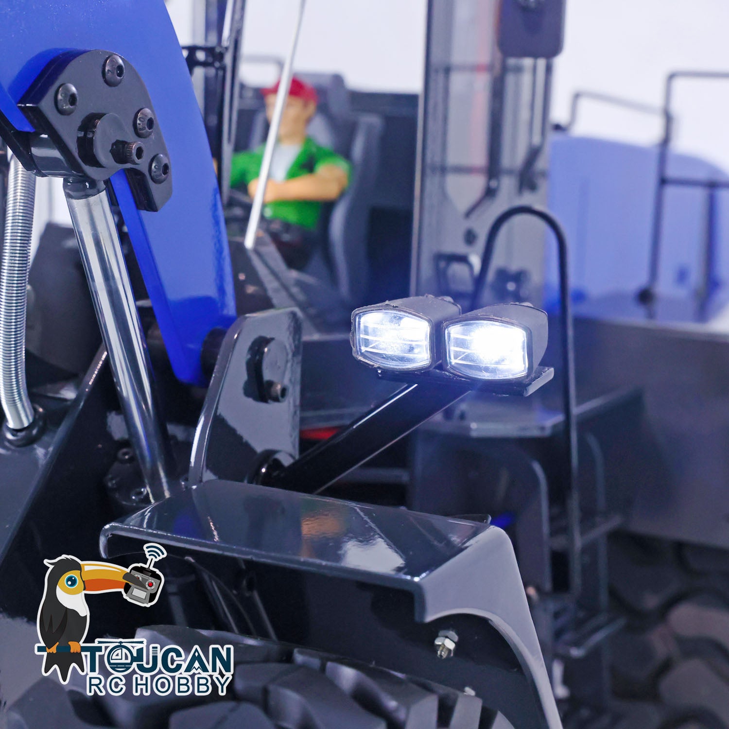 1/14 Scale WA470 RC Hydraulic Loader 980L - Metal Construction Vehicle with Lights & Sound, Ready-to-Run XDRC Remote Control Toy for Adults & Kids - Perfect for Construction Site Play, Collecting, and RC Hobby Enthusiasts